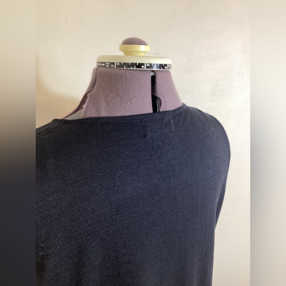 Maille Ishyu Silk Capsule Knit Tank Sz L Classic Basic Staple Elegant Minimalist - Picture 8 of 13
